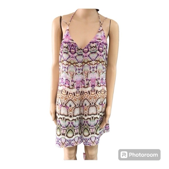 Lavender Brown Snake Skin Romper/ Jumpsuit Size Medium - Picture 1 of 13